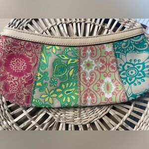 Boho Patchwork Women's Wristlet